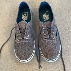 Vans Women’s Size 9 Grey Chevron Sneakers